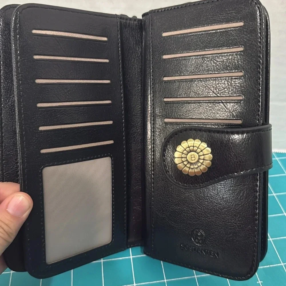 Bostanten Lomy Big Wallet For Women With Wristlet — Large Capacity NWOT